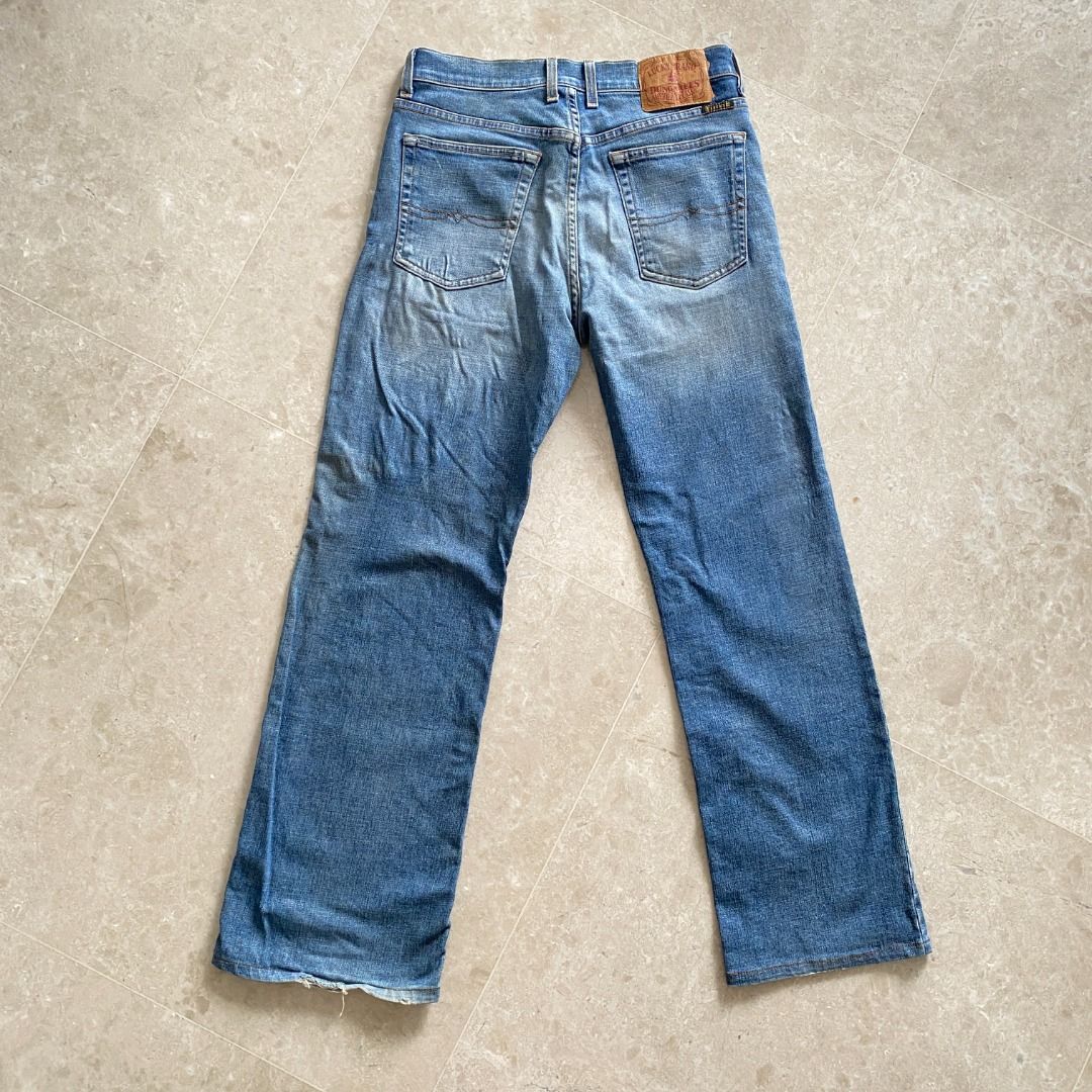 70s Patchwork Selvedge Jeans - Lucky Vintage