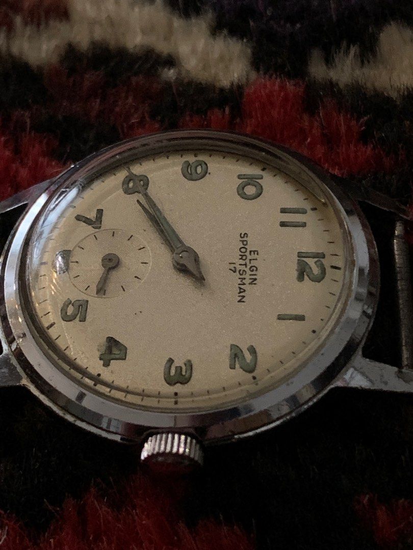 Vintage elgin sportsman watch best sale