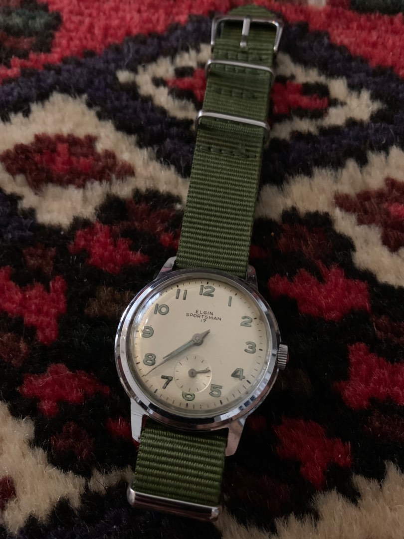 Vintage Elgin Sportsman Watch Men s Fashion Watches