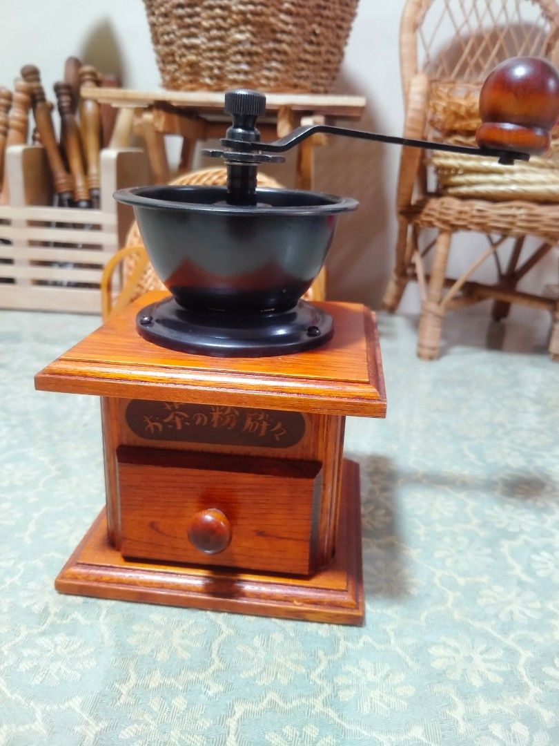 Vintage Hornsea Bronte Pottery Coffee Sugar Tea and Coffee Grinder ...