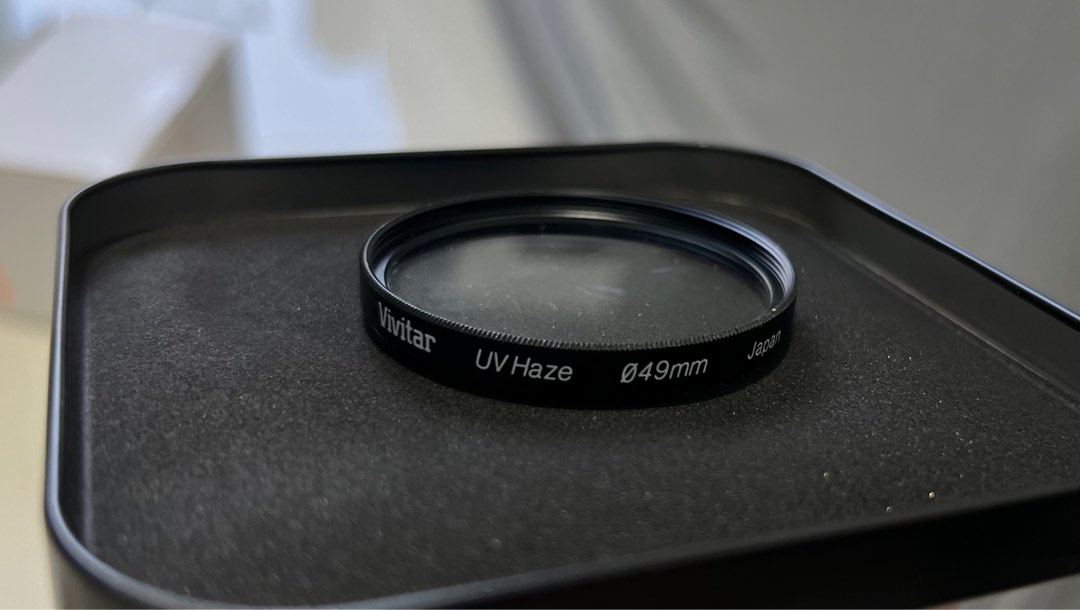 vivitar uv haze filter