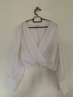 White Blouse Top