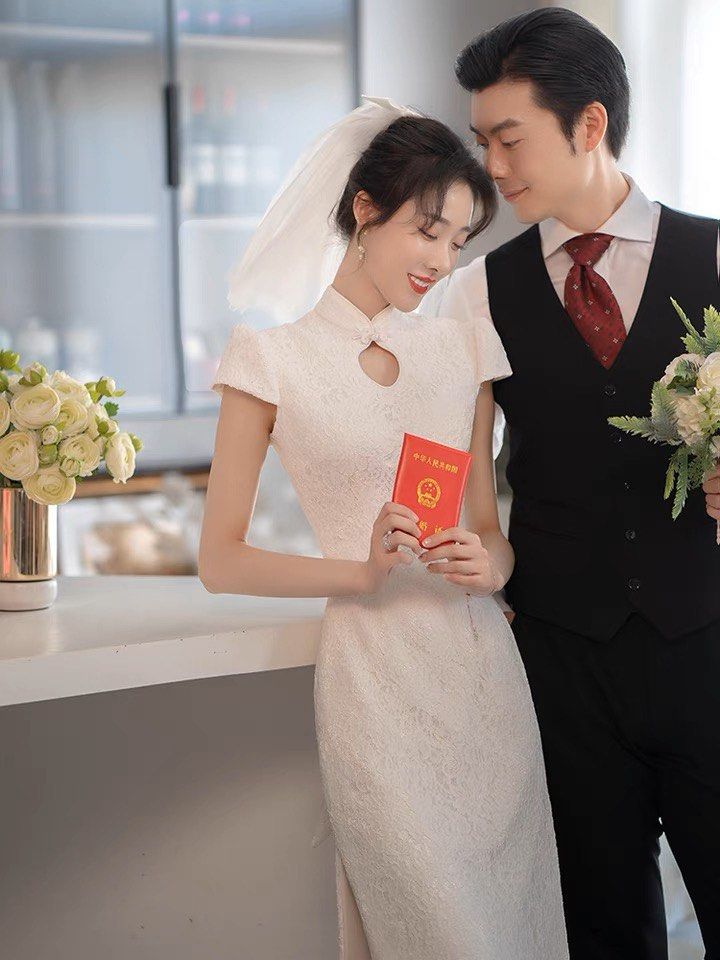 Backless cheongsam hot sale