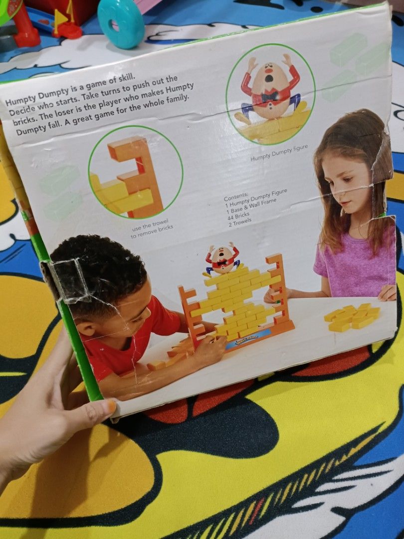 Wilko Humpty Dumpty's Wall Game, Hobbies & Toys, Toys & Games on Carousell