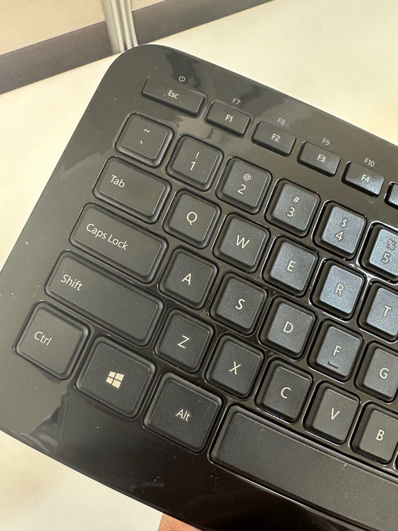 Wireless Microsoft Arc Keyboard, Computers & Tech, Parts & Accessories ...