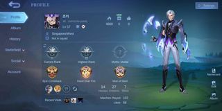 WTS MLBB Account, Rank: Grandmaster