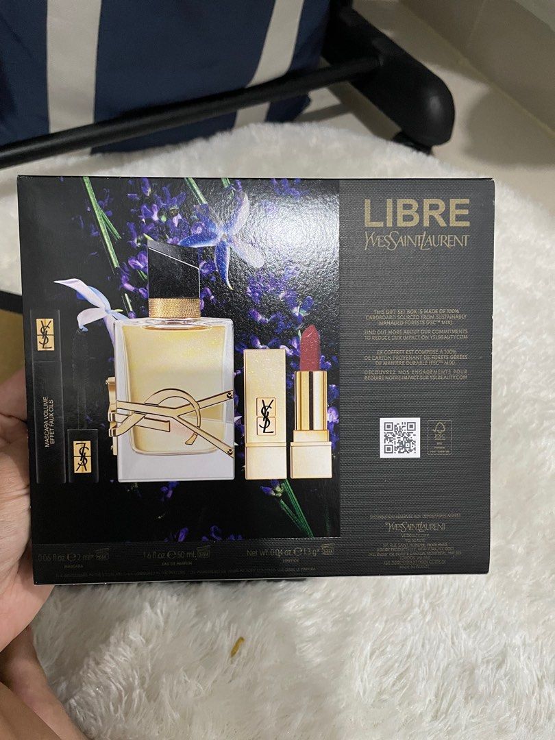 Ysl Gift Set Libre Edp, Kesehatan & Kecantikan, Parfum, Kuku & Lainnya Di  Carousell