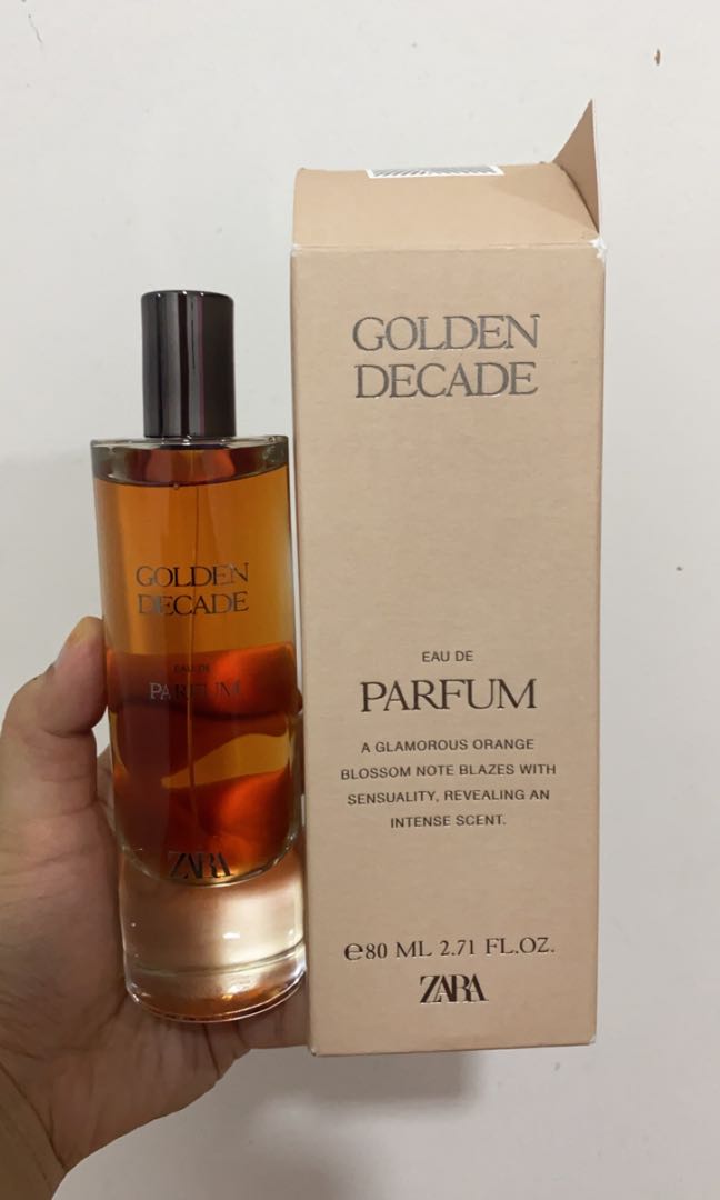 Zara Golden Decade Eau De Parfum, Beauty & Personal Care, Fragrance &  Deodorants On Carousell
