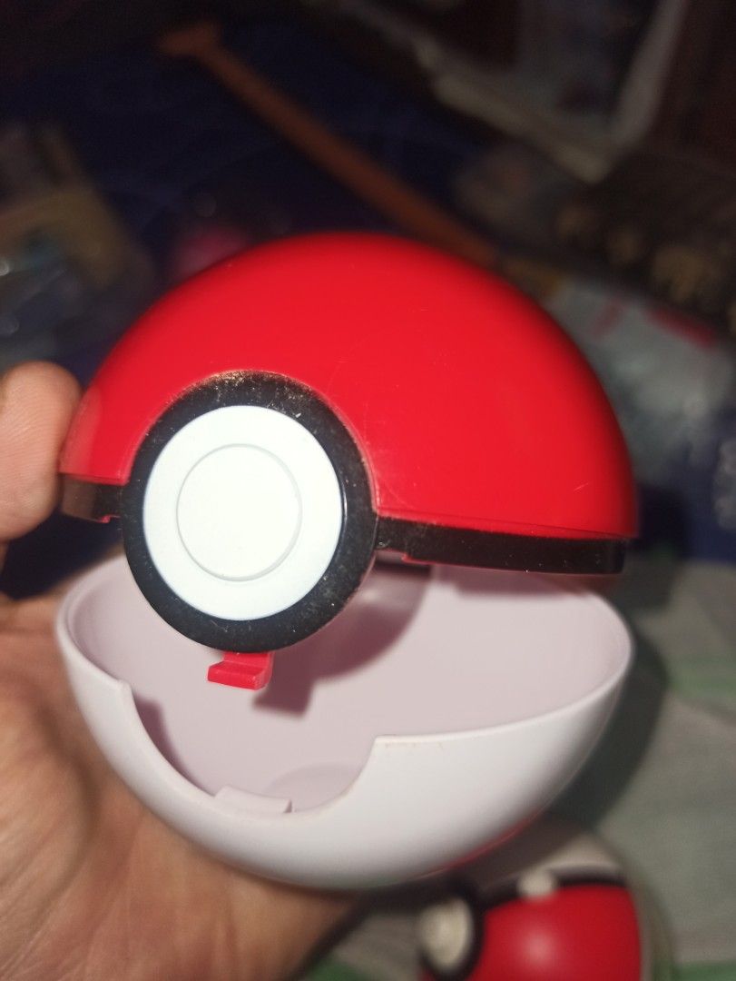 Pikachu+2pcs pokeballs set on Carousell