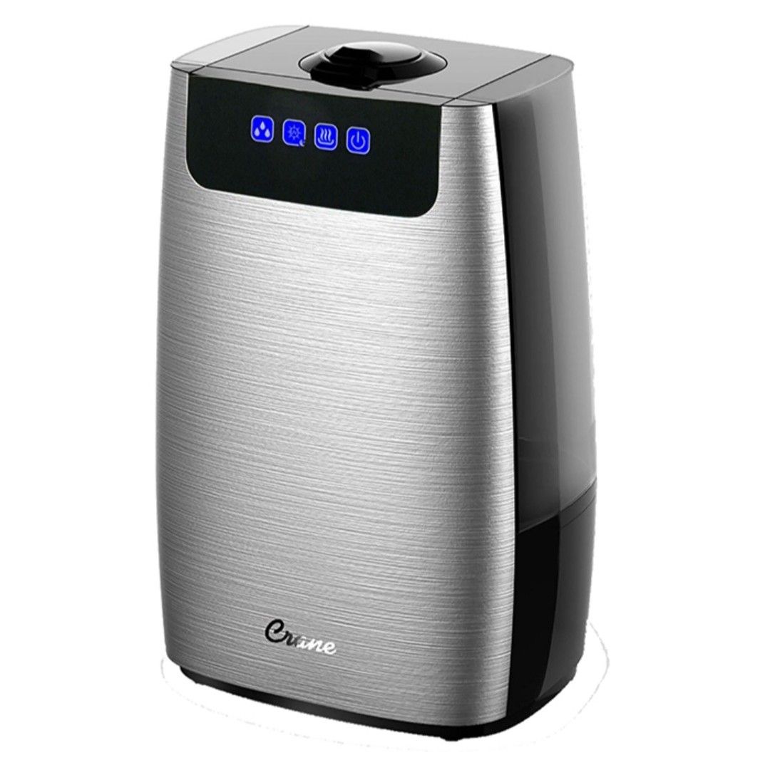 4-in-1 Humidifier (Category: Home Fragrance) located in Quezon City. Submitted by akismicu (Listing ID 1213012261, Image 2). Description: Crane 4in1 TRUE HEPA Cool & Warm Mist Humidifier, UV+Air Purifier+Diffuser w/REMOTE Original price:8,499 RFS: Bought bigger purifier payment,: thru gcash or fundtransfer(bpi, bdo or security bank).