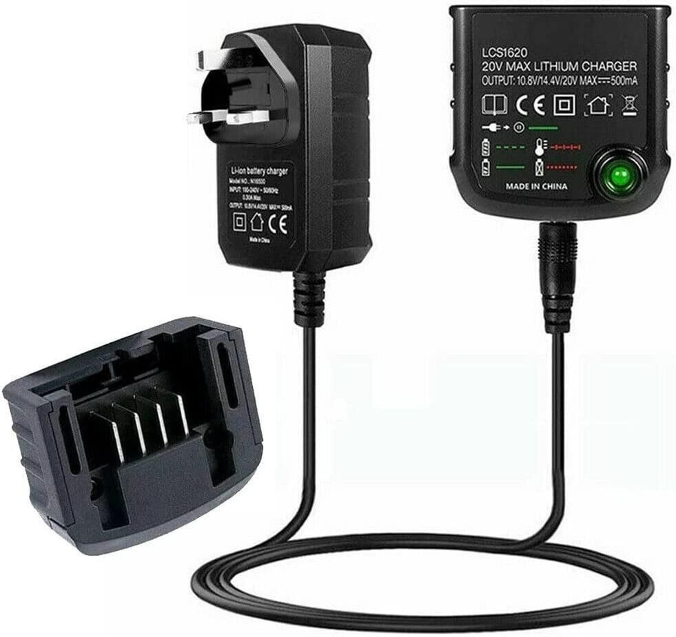 For Black Decker 20v charger Li-ion Battery Charger For Porter  Cable/Stanley 10.8V 14.4