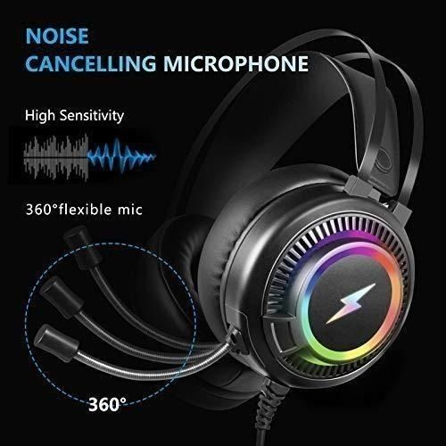 B2450 Gaming Headset for PS4 Jelly Comb TH 636 Wired RGB Game