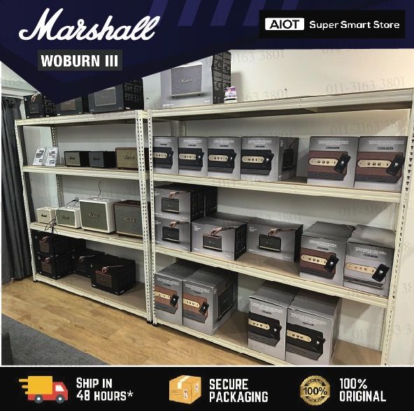 Marshall WOBURN III BLUETOOTH SPEAKER, Audio, Soundbars, Speakers &  Amplifiers on Carousell