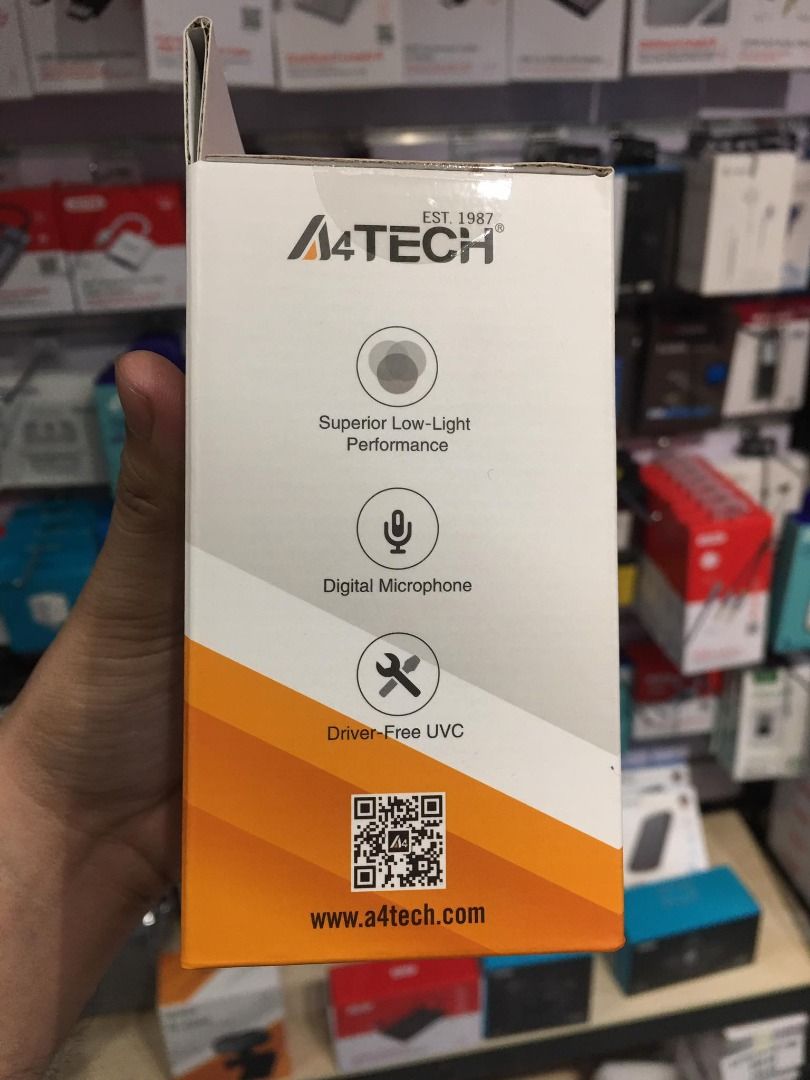 A4Tech PK-910P 720P HD Webcam with Mic, Computers & Tech, Parts ...