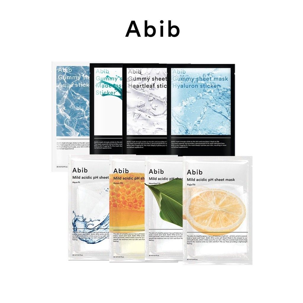 ABIB Mild Acidic pH Sheet Mask Yuja Fit, Beauty & Personal Care, Face