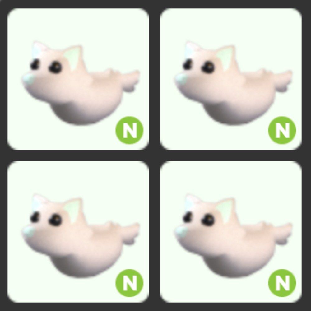 Adopt Me 4x Neon Pet Bundle, Video Gaming, Gaming Accessories, In-Game ...