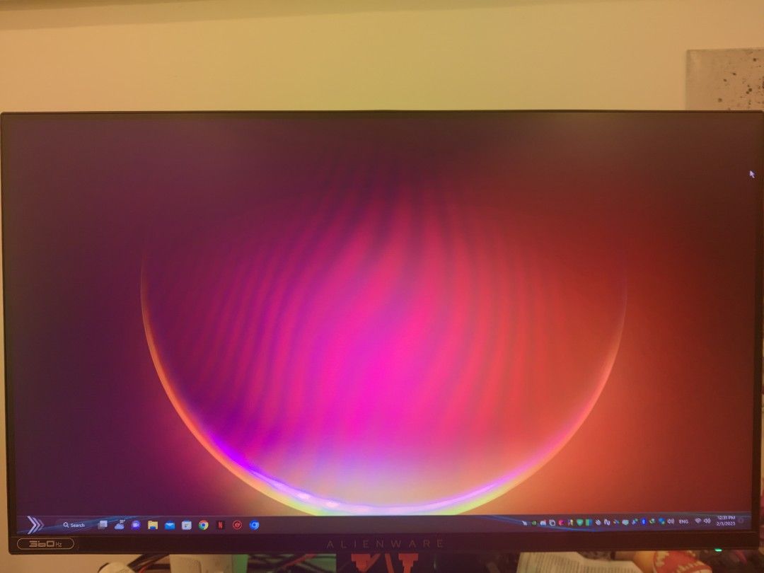 Alienware 360Hz Gaming Monitor AW2521H, Computers & Tech, Parts ...
