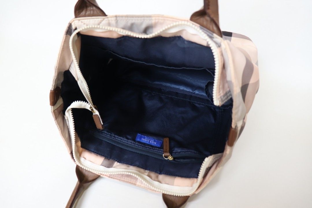 Authentic Burberry Nylon Japan edition Burberry Blue Label tote