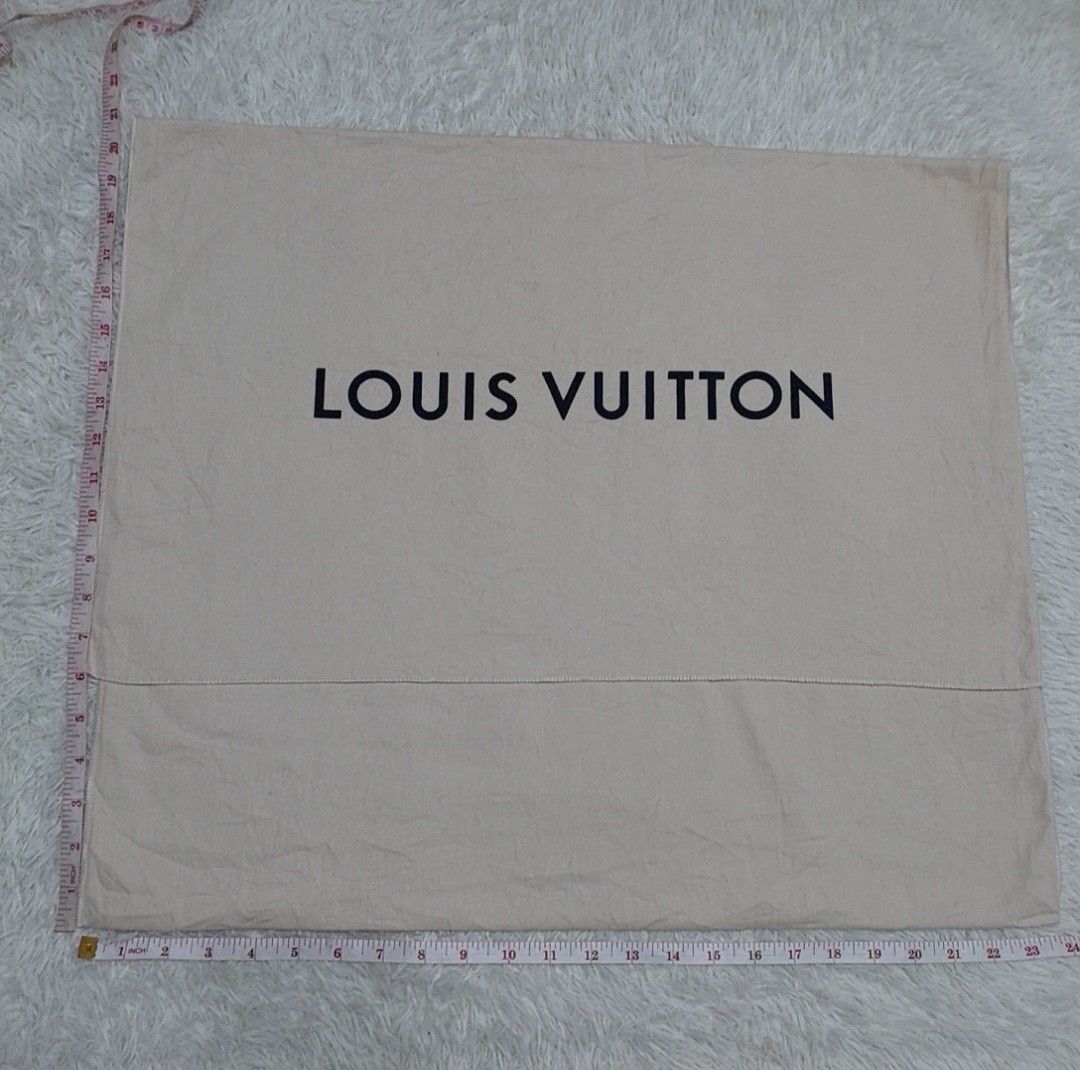 Authentic Louis Vuitton dust bag 21x23.5 inches, Luxury, Bags & Wallets