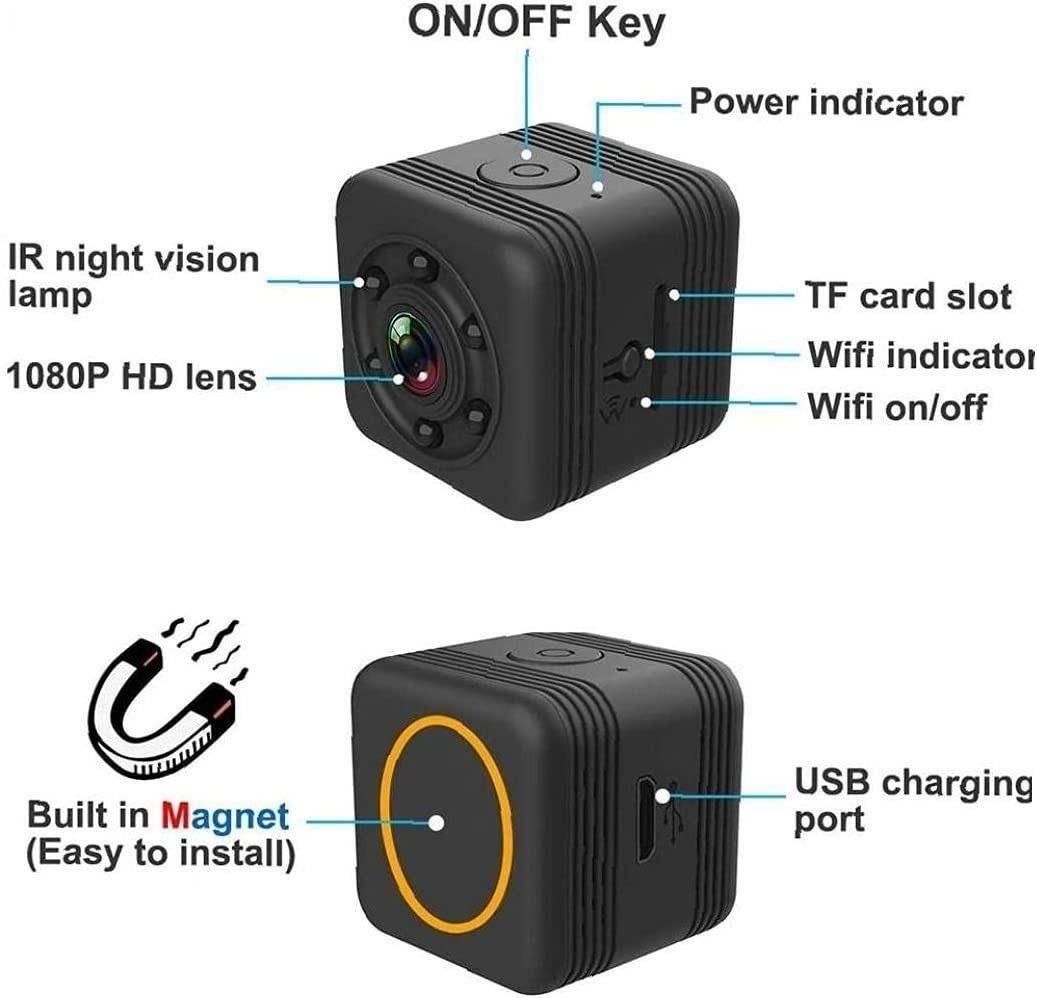 B708] Wireless Camera Mini Smart WiFi Camera HD Camera SQ29