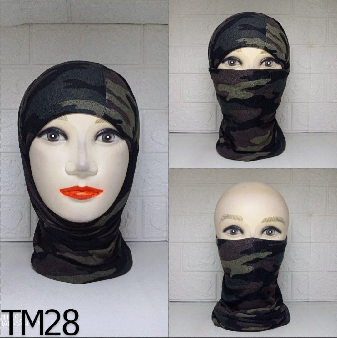Balaclava multi purpose tubemask, Men's Fashion, Watches & Accessories