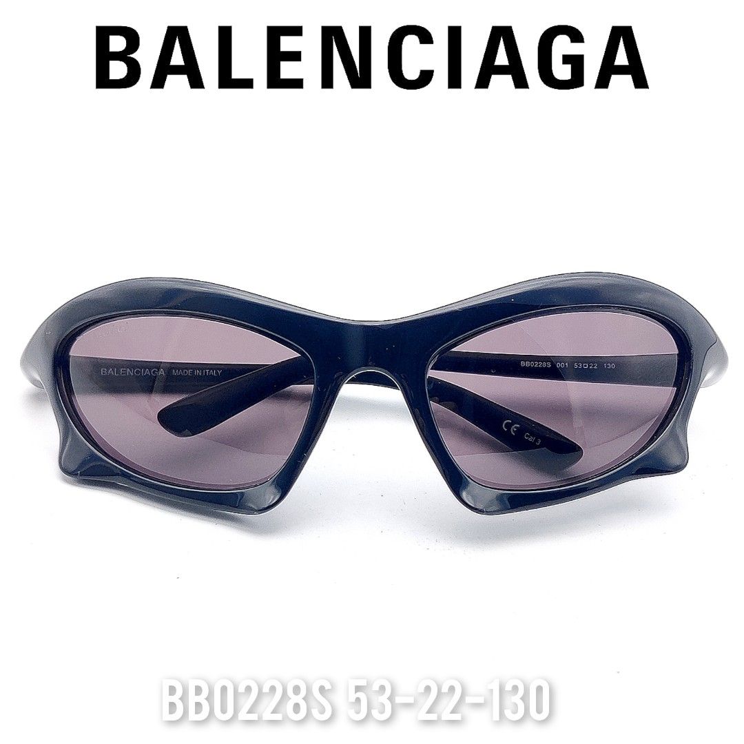 大特価大特価Balenciaga Bat Rectangle Sunglasses OS サングラス