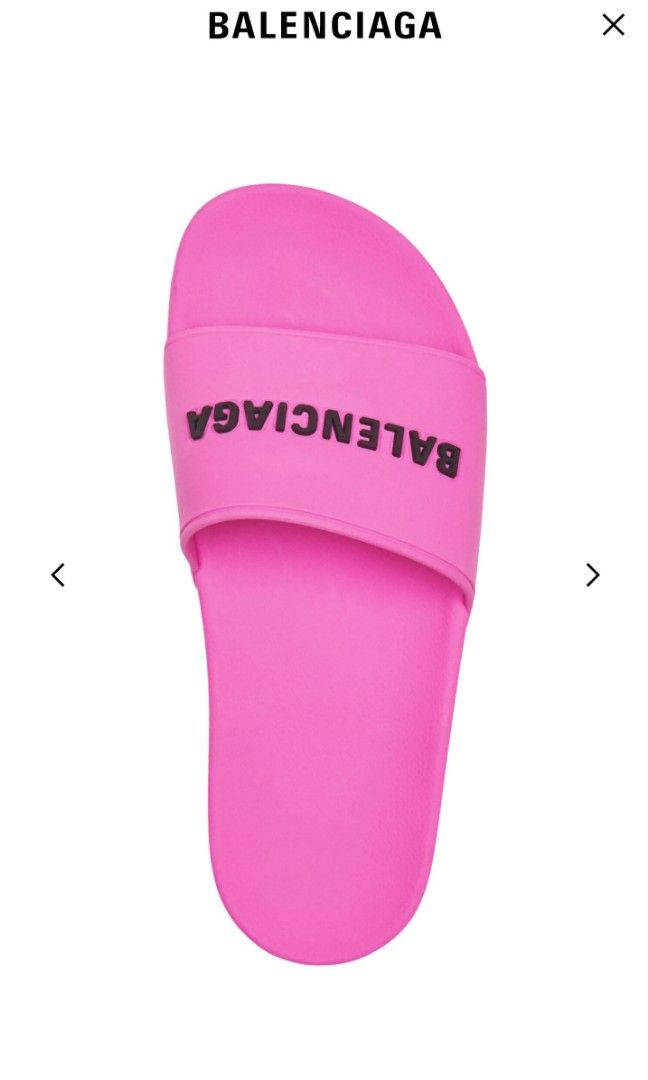 balenciaga white slides womens