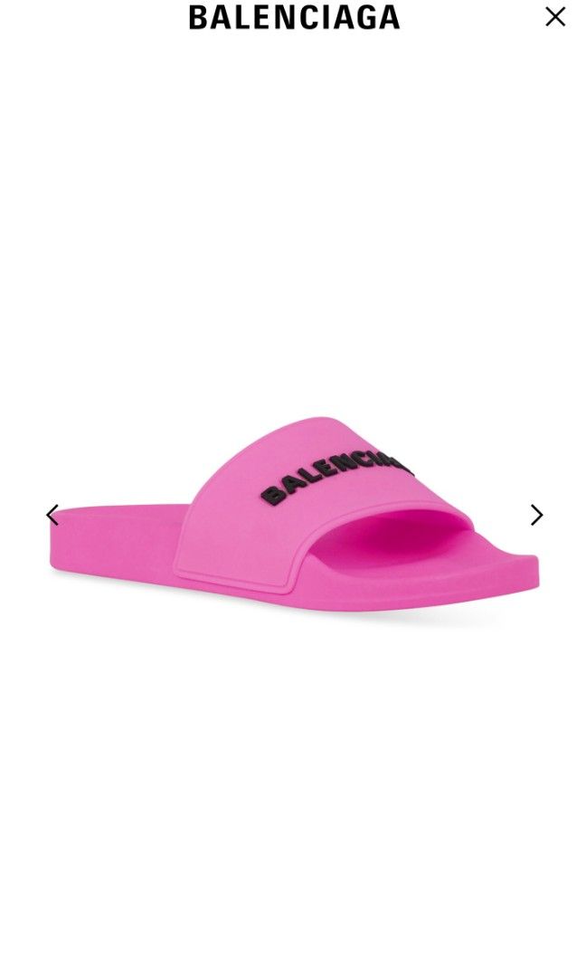 balenciaga white slides womens