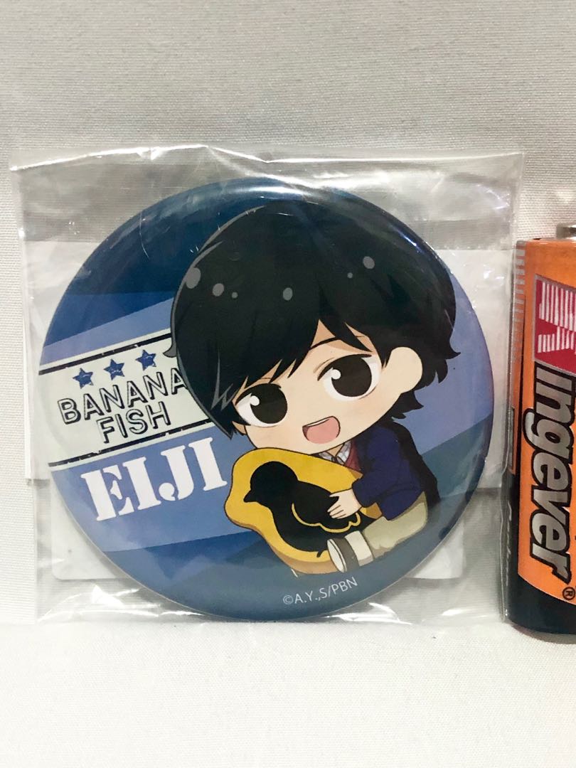Banana Fish Eiji Okumura Can Badge Anime Merch Aniplex Boys Love BL