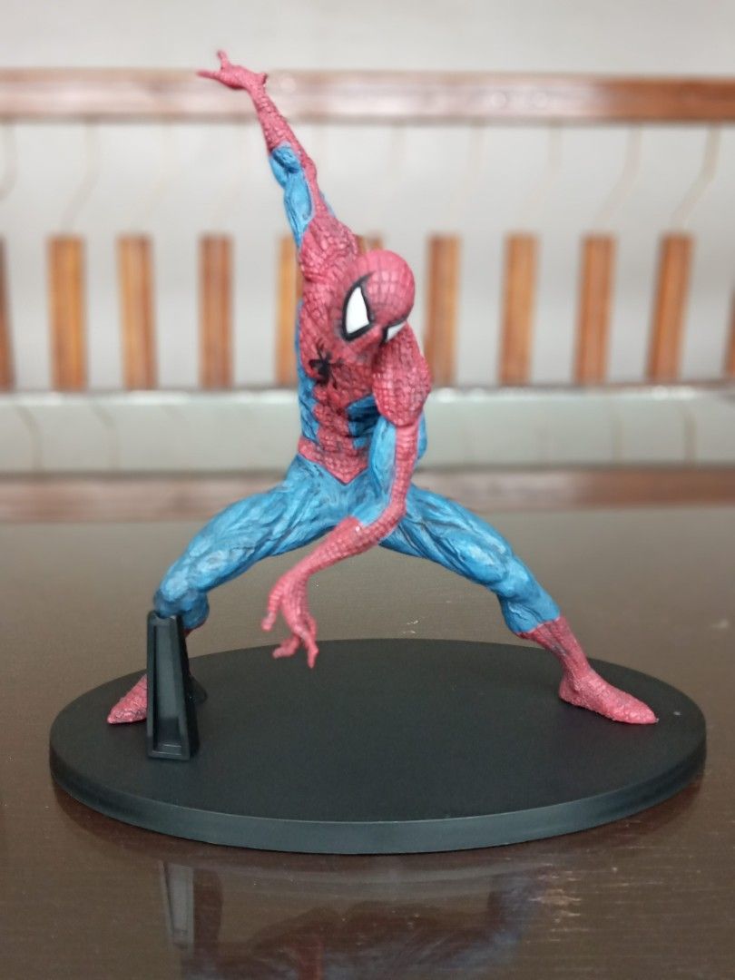 Banpresto Marvel Chojin-Giga Colored Version Spider-Man Figure (Category: Figurines & Statues) located in Cebu City. Submitted by diyeszon (Listing ID 1213064094, Image 1). Description: 2019 Banpresto Marvel Spider-Man Figure loose (no box) 18cm in size in excellent condition what you see in the picture is the actual item shipped thru Lbc at buyers expense message me if interested thank you for viewing.