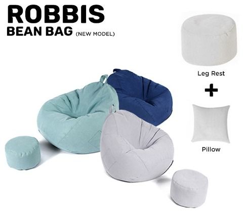 Bean bag chair on sale with legs