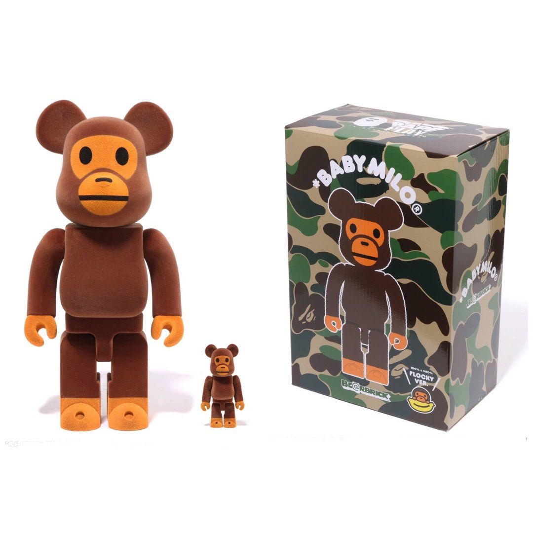 鉄道運行 BE@RBRICK BABY MILO Flocky Ver. 100 u0026400 | artfive.co.jp