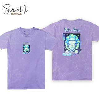 Rick and Morty Vintage Purple T-Shirt