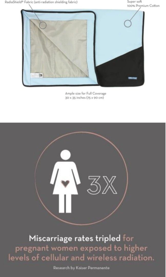 Belly Armor Antiradiation Belly Cover, Babies & Kids, Maternity Care on