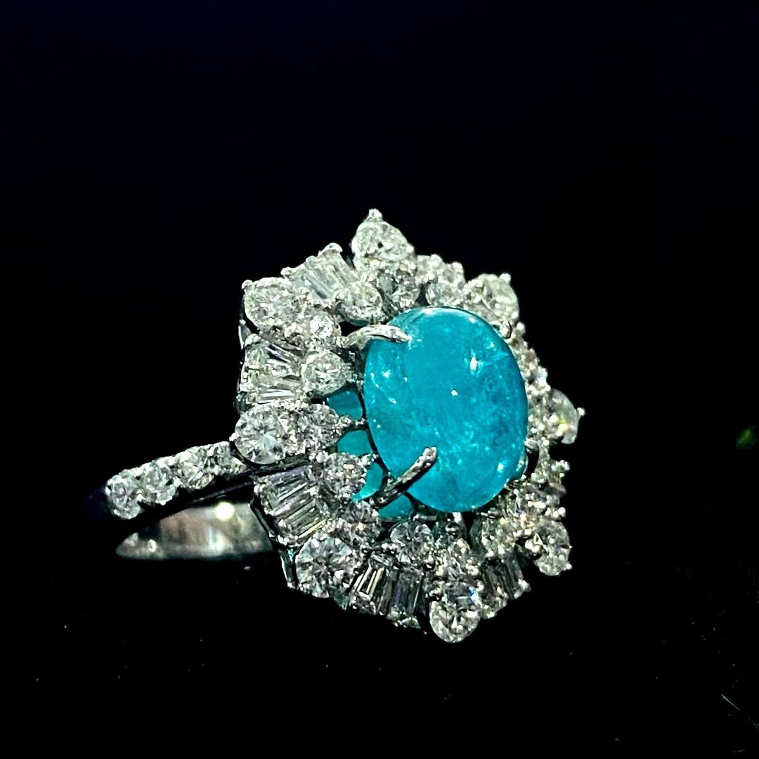 Below Wholesale Rare Brazilian Paraiba Tourmaline Neon Blue AGL