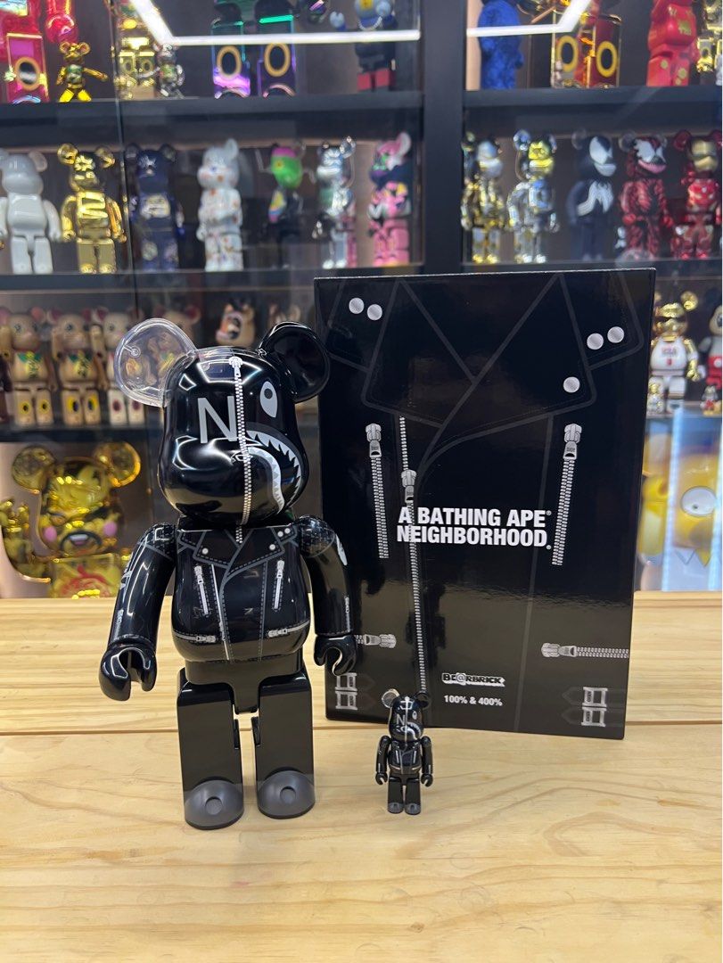 現貨Be@rbrick A Bathing Ape(R) x Neighborhood 100% & 400% / 1000