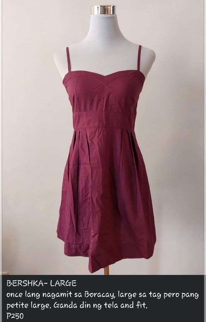 Bershka mini dress (Category: Dresses) located in Bacoor. Submitted by cloudcerine (Listing ID 1213091278, Image 1). Description: negotiable.