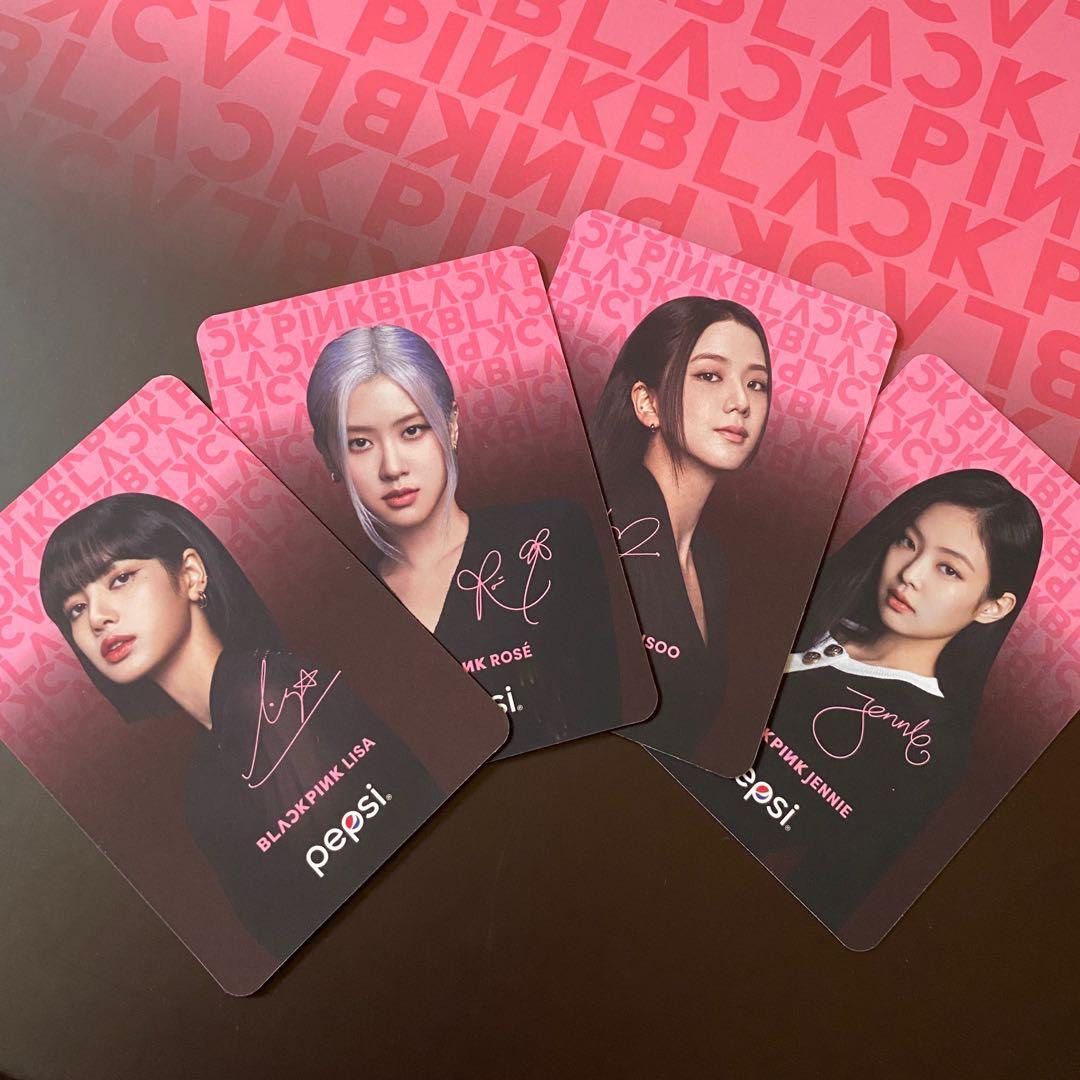 blackpink x pepsi photocard (limited edition), Hobbies