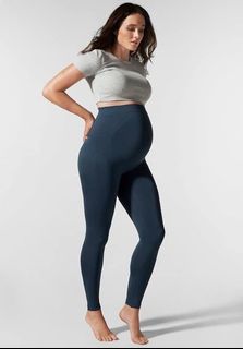 BLANQI Maternity Belly Support Leggings in Storm size Medium