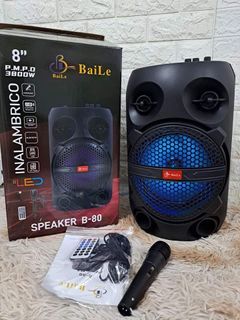 Bluetooth speaker with microphone