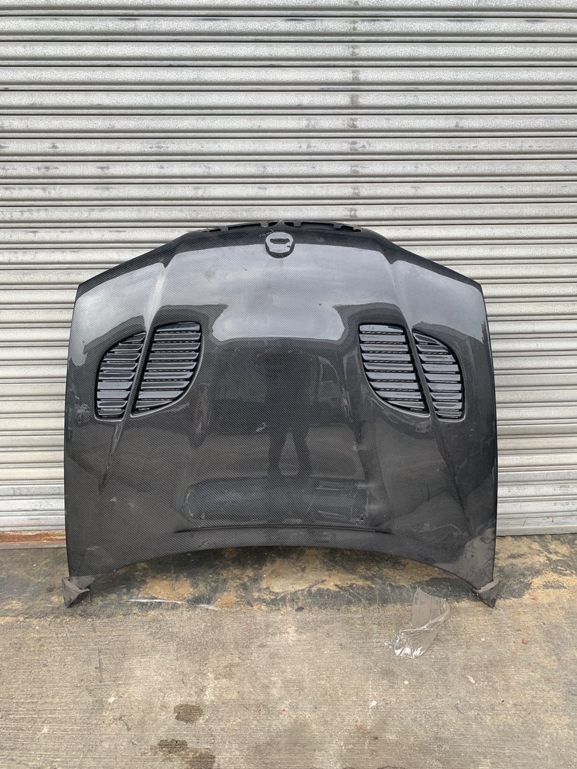 BMW E46 Carbon fibre hood, Auto Accessories on Carousell