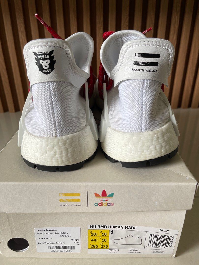 BNDS Adidas Human Made NMD Pharrell Williams Hu Men s Fashion Footwear Sneakers on Carousell