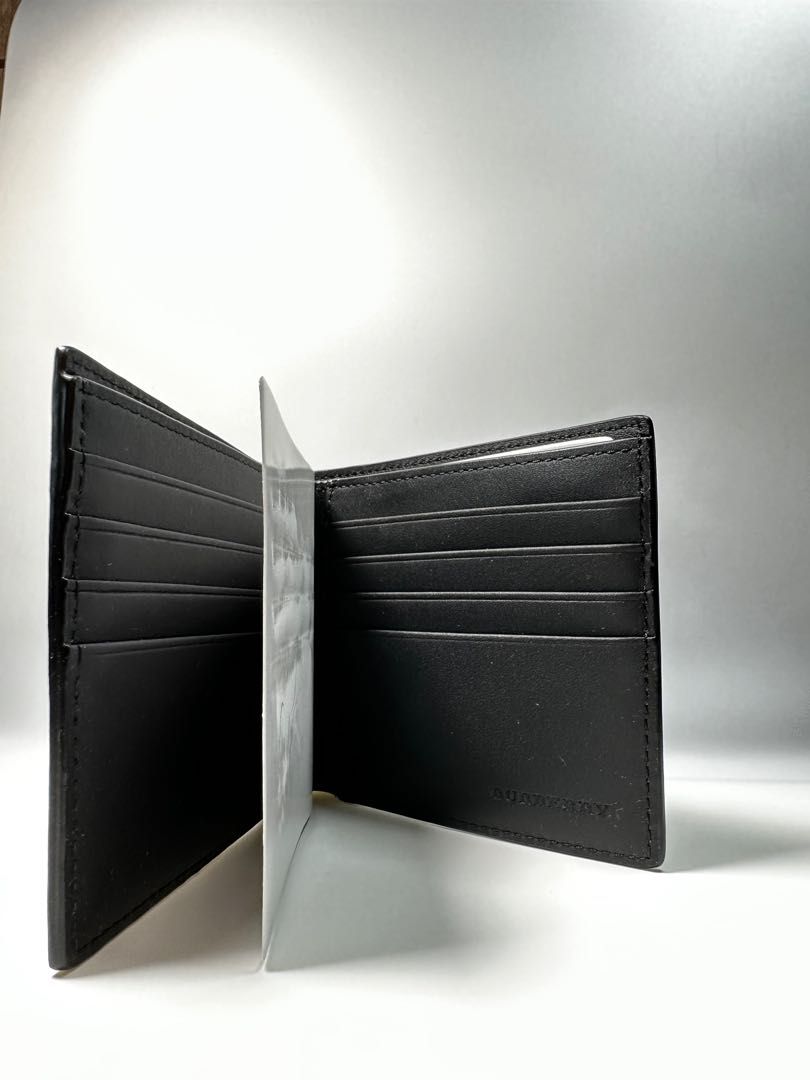 Burberry london leather bifold wallet cheap