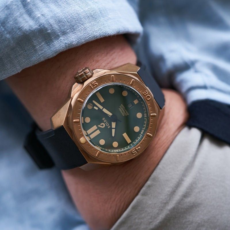 Watch on sale bronze patina