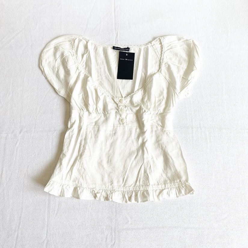 Brandy Melville Blair Top (not ribbed), Women's Fashion, Tops, Blouses ...