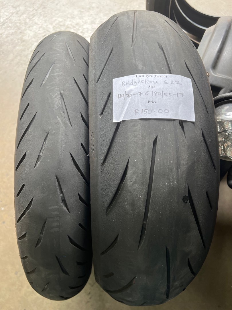 Bridgestone S22, Motorcycles, Motorcycle Accessories on Carousell