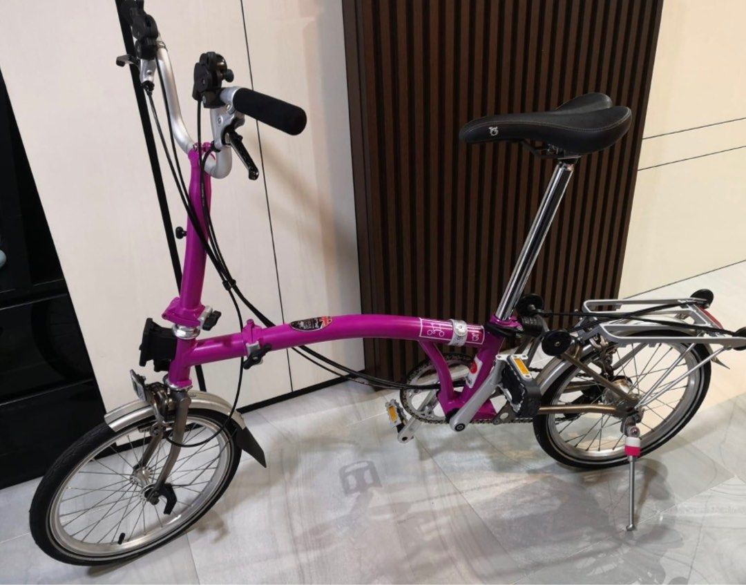Brompton M6L Titanium Foldable Bicycle Sports Equipment Bicycles Parts Bicycles on Carousell