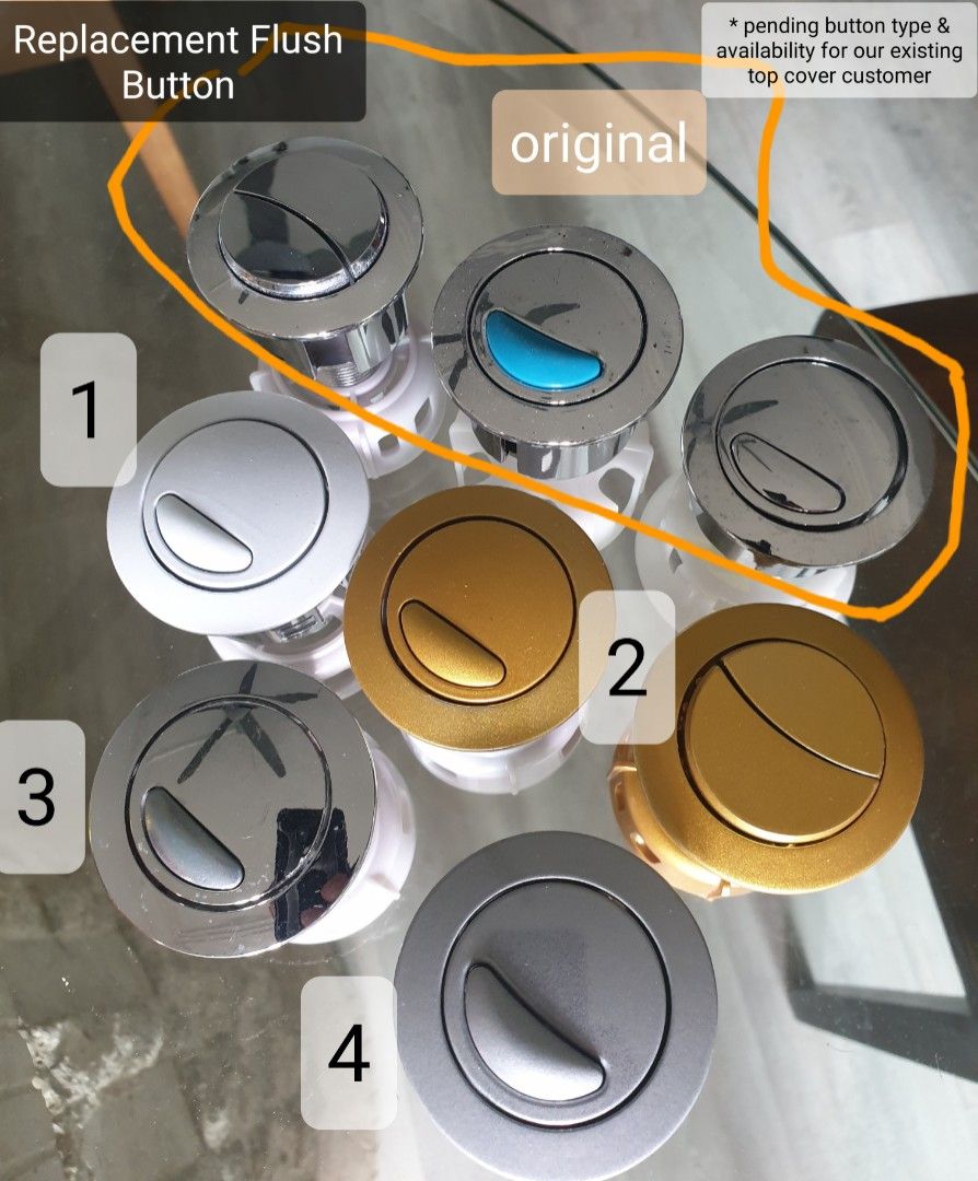 BTO * NEW top cover platform for new BTO Toilet Bowl Cistern, Furniture