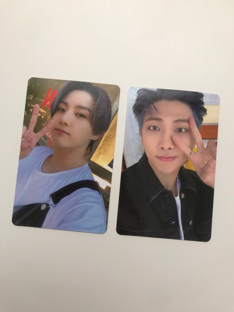 BTS Jungkook & RM Butter POB Photocard Official, Hobbies & Toys