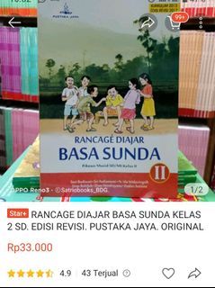Buku Bahasa Sunda SD kelas 2